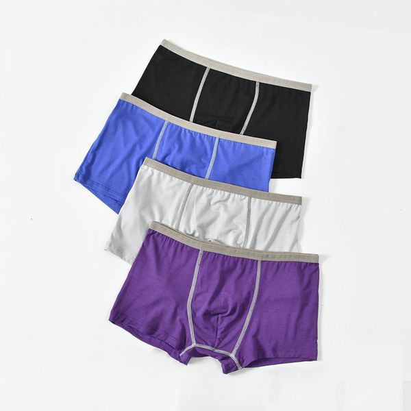 japanese single no print plan men's large size modal cotton flat angle underwear pack, Black;white
japanese single no print plan men's large size modal cotton flat angle underwear pack, Black;white