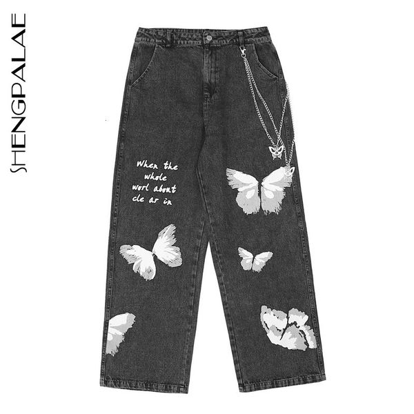 women's jeans spring casual woman long trousers cowboy female loose streetwear butterfly doodle print pants za5685 xo7q, Blue
women's jeans spring casual woman long trousers cowboy female loose streetwear butterfly doodle print pants za5685 xo7q, Blue