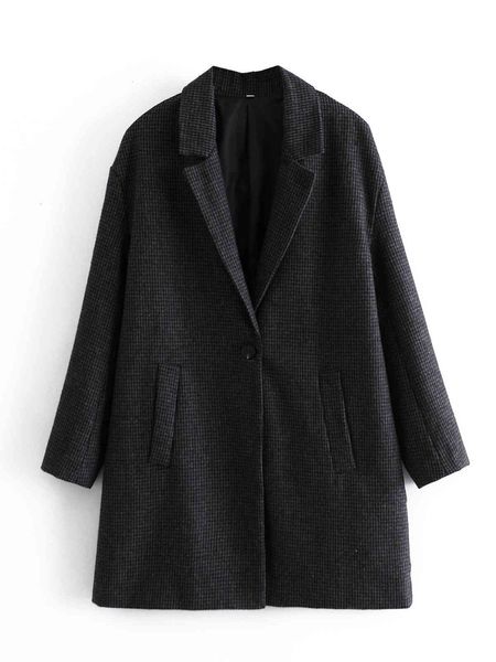 women's jackets fall 89131 europe and the united states female case grain cloth loose coat 6huw, Black;brown
women's jackets fall 89131 europe and the united states female case grain cloth loose coat 6huw, Black;brown