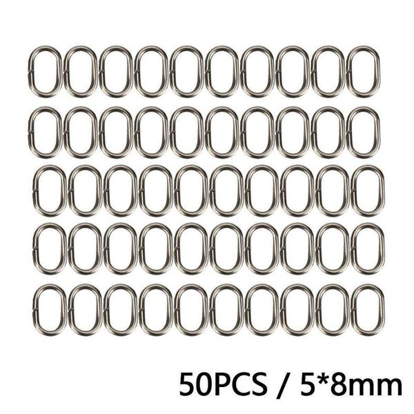 50pcs loop connector ring double split multiple size fishing leader oval tippet rings anti-glare accessories braid line
50pcs loop connector ring double split multiple size fishing leader oval tippet rings anti-glare accessories braid line