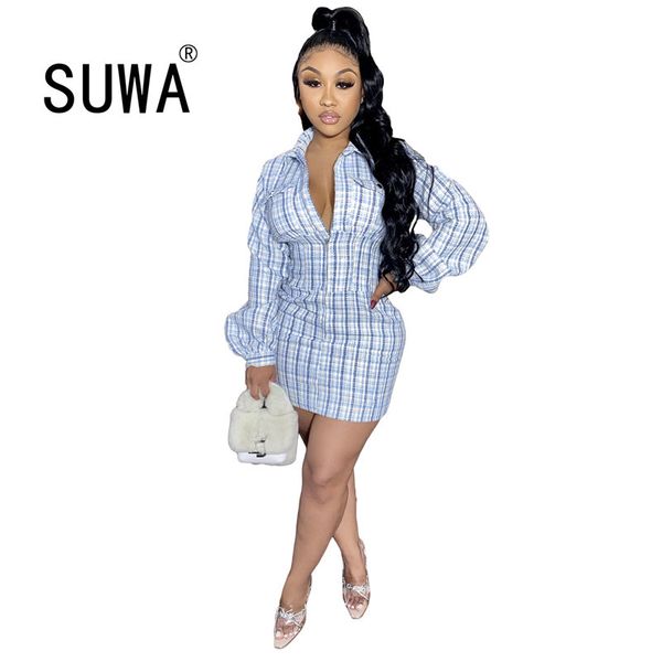 wholesale classic fashion plaid bady blue dresses woman party night club vestidos long sleeve tunic mini bodycon streetwear 210525, Black;gray
wholesale classic fashion plaid bady blue dresses woman party night club vestidos long sleeve tunic mini bodycon streetwear 210525, Black;gray