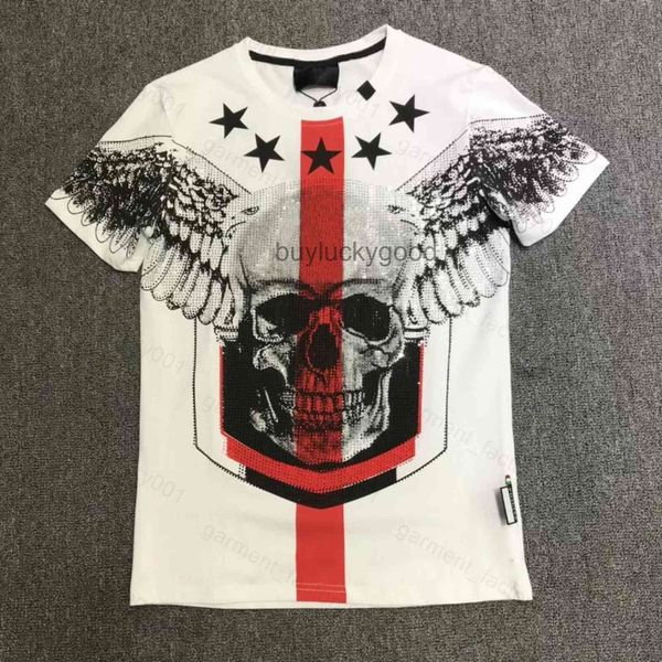 luxury designer phillip plain men designer pp skull diamond t shirt short sleeve dollar brown bear brand tee o-neck skulls tshirt tees 19, White;black
luxury designer phillip plain men designer pp skull diamond t shirt short sleeve dollar brown bear brand tee o-neck skulls tshirt tees 19, White;black