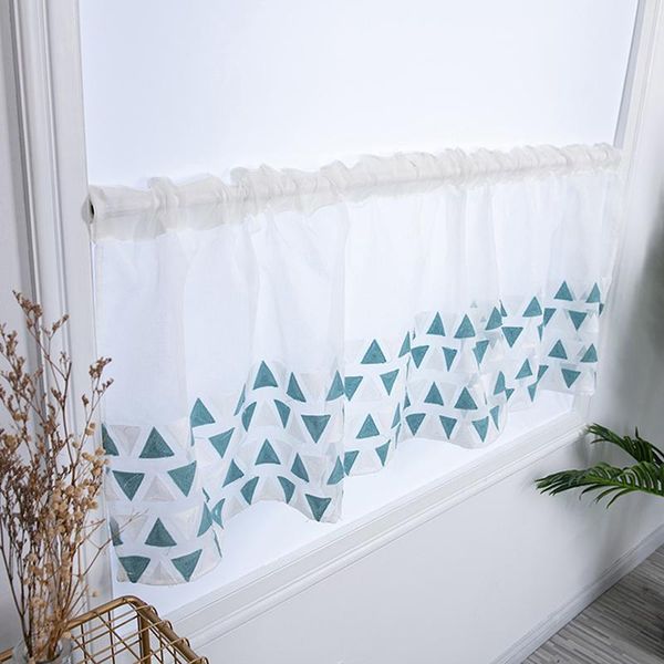 curtain & drapes rod pocket embroidered geometric semi tier curtain, short for kitchen bathroom living room
curtain & drapes rod pocket embroidered geometric semi tier curtain, short for kitchen bathroom living room
