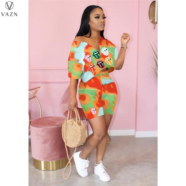 summer ladies casual fashion street slim solid color temperament tie-dye lip printing two-piece set women's tracksuits, Gray
summer ladies casual fashion street slim solid color temperament tie-dye lip printing two-piece set women's tracksuits, Gray