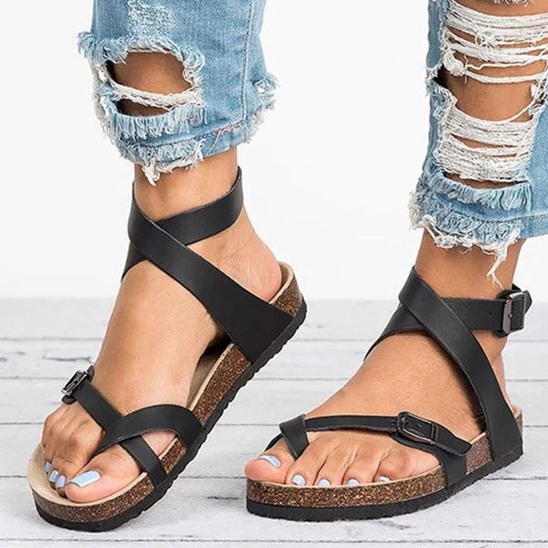 women sandals 2021 new shoes women summer sandals leather flat sandals female flip flop casual beach shoes ladies plus size 43 c0410, Black
women sandals 2021 new shoes women summer sandals leather flat sandals female flip flop casual beach shoes ladies plus size 43 c0410, Black