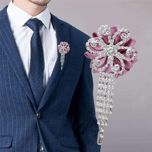 decorative flowers & wreaths crystal boutonniere dress pin wine red groom suit lapel handmade business party clothing accessories xh0
decorative flowers & wreaths crystal boutonniere dress pin wine red groom suit lapel handmade business party clothing accessories xh0