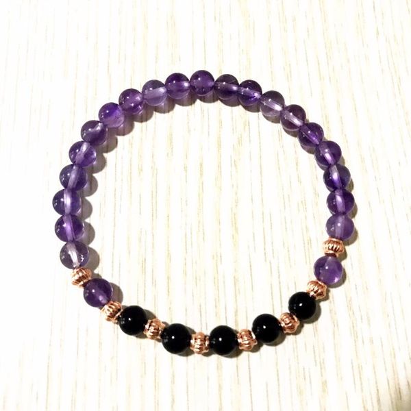 beaded, strands 6mm natural purple quartz bracelet black onyx yoga bracelets jewelry wrist energy meditation
beaded, strands 6mm natural purple quartz bracelet black onyx yoga bracelets jewelry wrist energy meditation