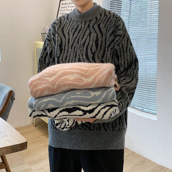 men's sweaters multicolor striped sweater men warm fashion retro knit pullover loose casual long sleeve mens jumper clothes -3xl, White;black
men's sweaters multicolor striped sweater men warm fashion retro knit pullover loose casual long sleeve mens jumper clothes -3xl, White;black