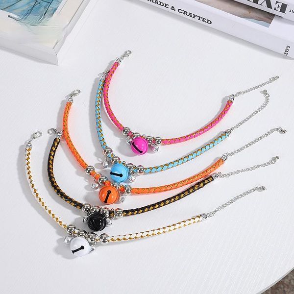 pcs/set cute cats collars with pendant adjustable safety collar puppy chihuahua necklace bells pets accessories cat costumes
pcs/set cute cats collars with pendant adjustable safety collar puppy chihuahua necklace bells pets accessories cat costumes