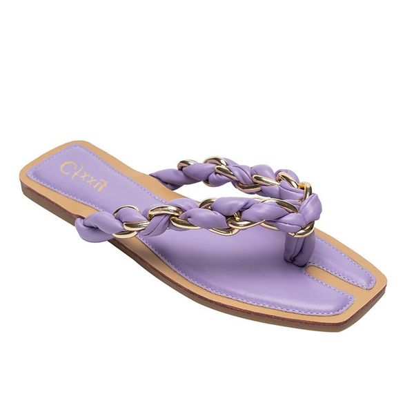 slippers women slipper weave chain flip flops female square head color matching pinch flat bottom beach sandals summer, Black
slippers women slipper weave chain flip flops female square head color matching pinch flat bottom beach sandals summer, Black