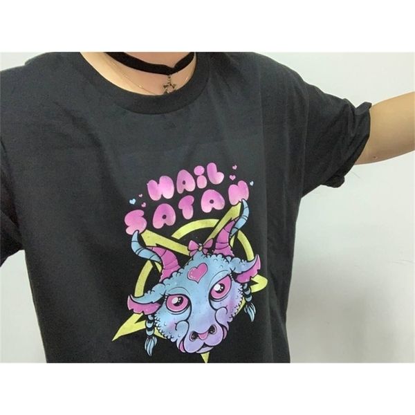 hail satan shirt pastel goth t-shirt aesthetic clothing soft grunge goat graphic tee pentagram tshirt 210512, White
hail satan shirt pastel goth t-shirt aesthetic clothing soft grunge goat graphic tee pentagram tshirt 210512, White