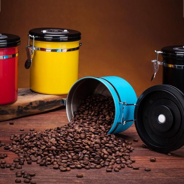 storage bottles & jars stainless steel coffee beans sealed pot with exhaust valve dried fruit box tea
storage bottles & jars stainless steel coffee beans sealed pot with exhaust valve dried fruit box tea