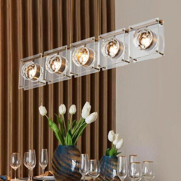 pendant lamps dnining room straight clear crystal lustre luminarias led lights hanging lamp plate gold/chrome metal suspend lamparas
pendant lamps dnining room straight clear crystal lustre luminarias led lights hanging lamp plate gold/chrome metal suspend lamparas
