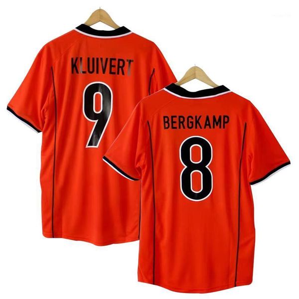 men's t-shirts 1998 dutch classic retro shirt soccer orange home bergkamp kluivert shirts camiseta uniforms in stock, White;black
men's t-shirts 1998 dutch classic retro shirt soccer orange home bergkamp kluivert shirts camiseta uniforms in stock, White;black