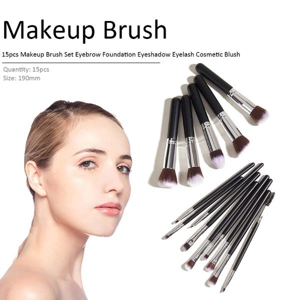 makeup brushes 15pcs tool set cosmetic powder eye shadow foundation blush blending beauty make up brush maquiagem
makeup brushes 15pcs tool set cosmetic powder eye shadow foundation blush blending beauty make up brush maquiagem