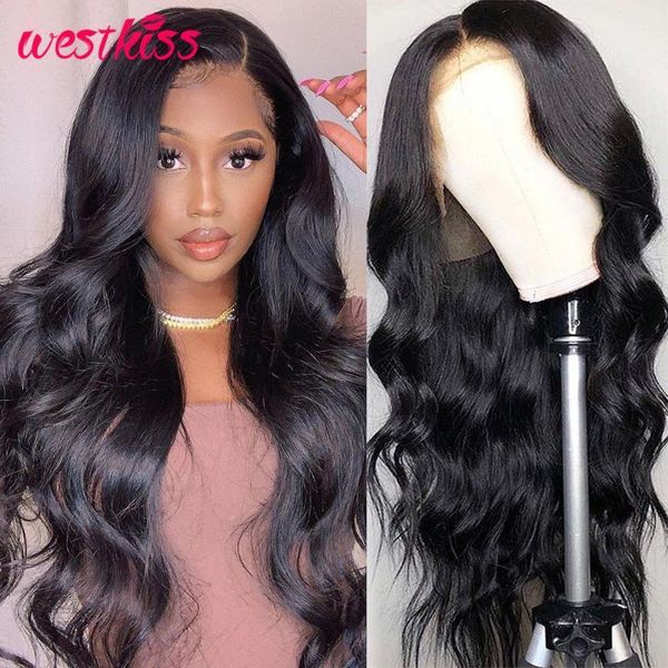 west kiss body wave 5x5 lace closure wig brazilian front human hair wigs pre plucked for black women 150% 180% remy hair1, Black;brown
west kiss body wave 5x5 lace closure wig brazilian front human hair wigs pre plucked for black women 150% 180% remy hair1, Black;brown
