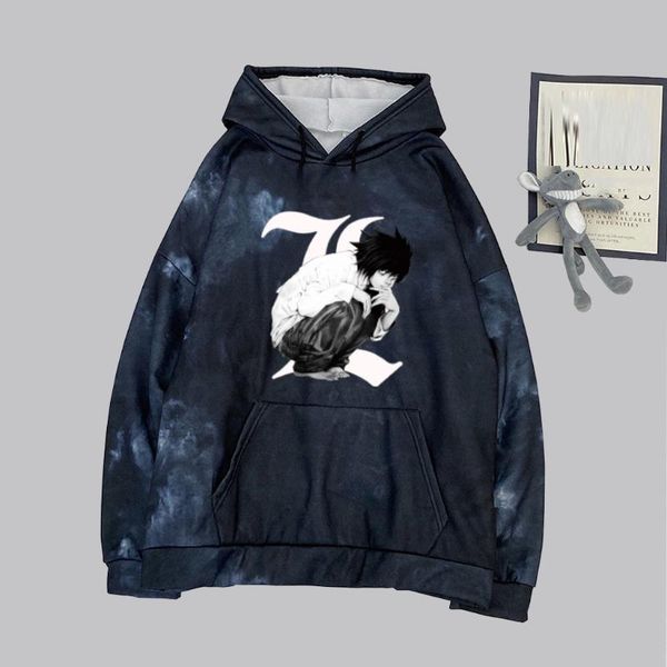 men's hoodies & sweatshirts anime hoodie death note tie-dye pullovers long sleeve casual, Black
men's hoodies & sweatshirts anime hoodie death note tie-dye pullovers long sleeve casual, Black
