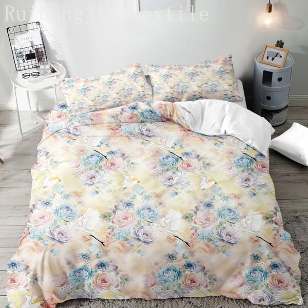 chinese style duvet cover flower bedding set 3d printed for bedroom home textile bed quilt sets
chinese style duvet cover flower bedding set 3d printed for bedroom home textile bed quilt sets