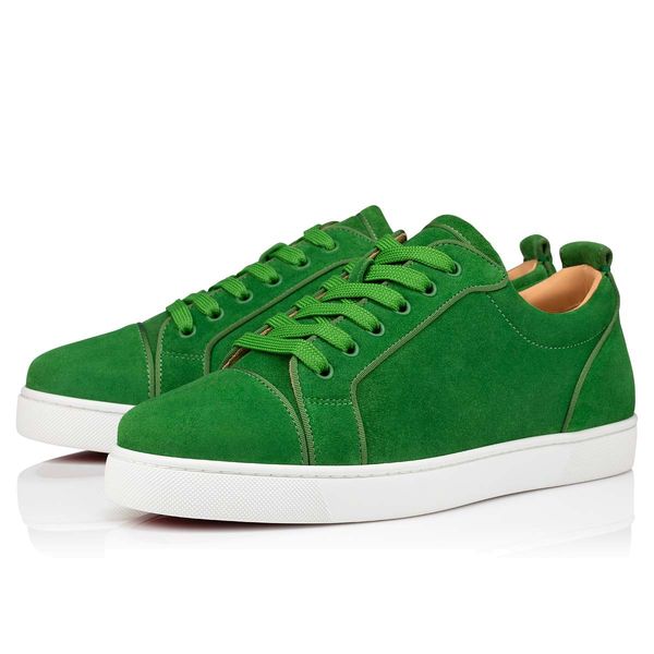 women men casual shoes sneaker red soles homme low sneakers louisflat junior spiked lace up black suede leather trainers with box
women men casual shoes sneaker red soles homme low sneakers louisflat junior spiked lace up black suede leather trainers with box