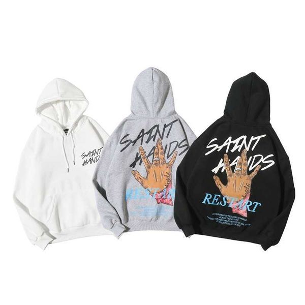hoodieschaopai street hip hop autumn sweater men's national chaoyuan sufeng personalized big hand letter printing plush coat, Black
hoodieschaopai street hip hop autumn sweater men's national chaoyuan sufeng personalized big hand letter printing plush coat, Black
