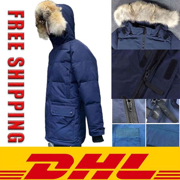 dhl frehiping winter et men canada big real wolf fur hooded white down coats warm parka windbreaker outerwear ets doudoune homme, Black
dhl frehiping winter et men canada big real wolf fur hooded white down coats warm parka windbreaker outerwear ets doudoune homme, Black