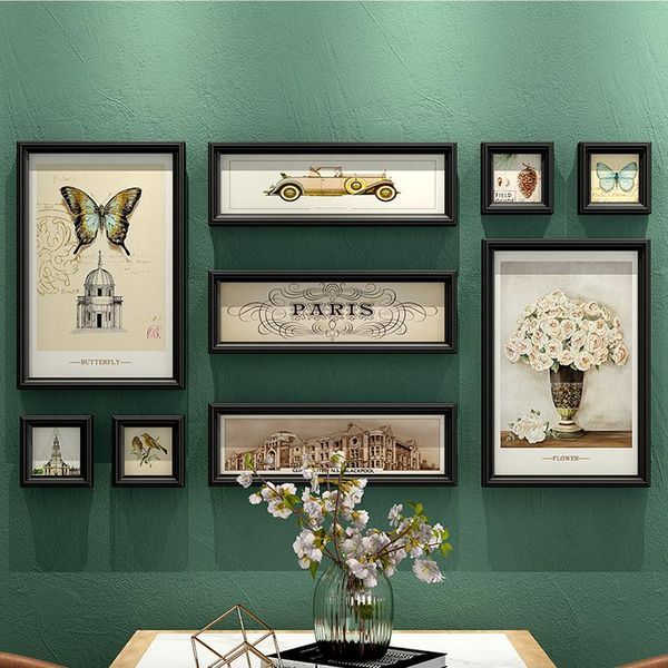frames 9 pcs/set american decorative painting livingroom sofa background wall hanging picture frame classic retro corridor po m
frames 9 pcs/set american decorative painting livingroom sofa background wall hanging picture frame classic retro corridor po m