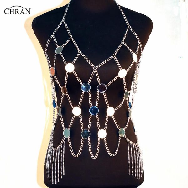chran luxe mirror perspex crop ajustable necklace disco bandeau bralette bikini swimwear dress party jewelry crm202 chains, Silver
chran luxe mirror perspex crop ajustable necklace disco bandeau bralette bikini swimwear dress party jewelry crm202 chains, Silver
