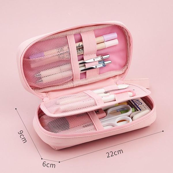 pencil bags canvas case large capacity big double layer cases portable multifunction bag school supplies for students
pencil bags canvas case large capacity big double layer cases portable multifunction bag school supplies for students