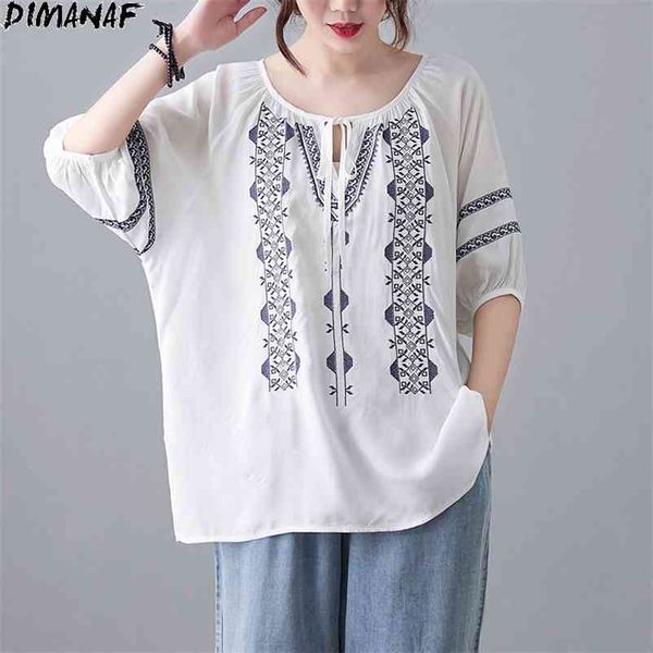 summer plus size women t-shirt tshirt embroidered floral show thin vintage tunic tees loose casual clothing 210531, White
summer plus size women t-shirt tshirt embroidered floral show thin vintage tunic tees loose casual clothing 210531, White