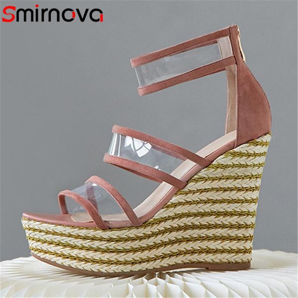 dress shoes smirnova 2021 suede leather 10cm wedges platform sandals woman fashion buckle summer party women, Black
dress shoes smirnova 2021 suede leather 10cm wedges platform sandals woman fashion buckle summer party women, Black