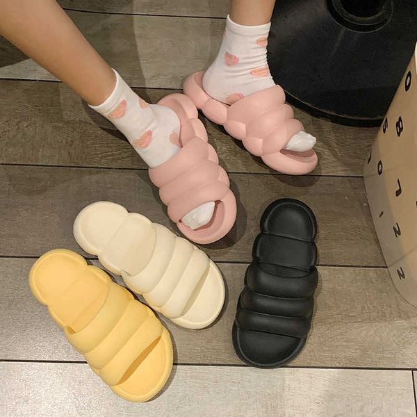slippers women summer fashion home with a sense of stepping on excrement bathroom bath anti-skid thick bottom lovers cool slippers men', Black
slippers women summer fashion home with a sense of stepping on excrement bathroom bath anti-skid thick bottom lovers cool slippers men', Black