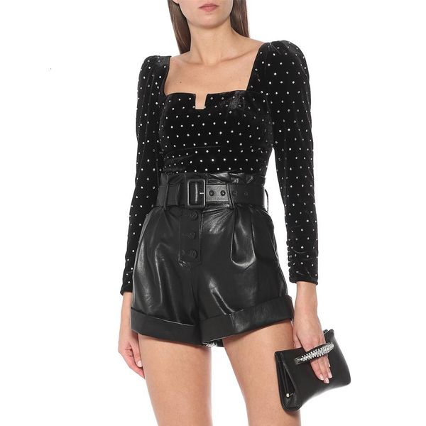 blouses brand designer women's black and blouse 2021 vintage square collare long sleeve diamonds beaded short veet shirt, White
blouses brand designer women's black and blouse 2021 vintage square collare long sleeve diamonds beaded short veet shirt, White