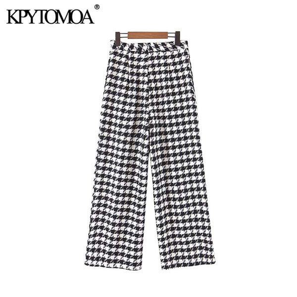 vintage stylish office wear houndstooth straight pants women fashion high waist zipper fly pocket ladies ankle trousers 210420, Black;white
vintage stylish office wear houndstooth straight pants women fashion high waist zipper fly pocket ladies ankle trousers 210420, Black;white