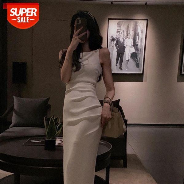 net celebrity and french sling design dress sleeveless temperament ladies long skirt #n86l, White;black
net celebrity and french sling design dress sleeveless temperament ladies long skirt #n86l, White;black