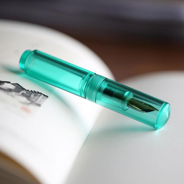 fountain pens mojiang wancai portable mini transparent palm short pen, travel ink pen iridium ef/f nib fashion students writing gift
fountain pens mojiang wancai portable mini transparent palm short pen, travel ink pen iridium ef/f nib fashion students writing gift