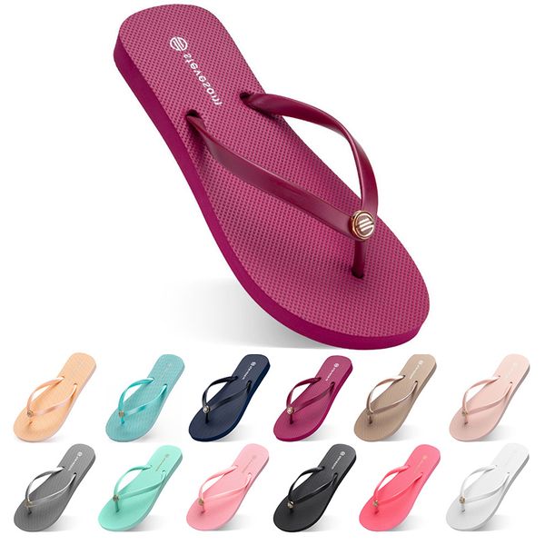 eighteen slippers beach shoes flip flops womens green yellow orange navy bule white pink brown summer sport sneaker size 35-38, Black
eighteen slippers beach shoes flip flops womens green yellow orange navy bule white pink brown summer sport sneaker size 35-38, Black