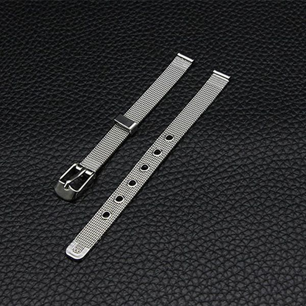 watch bands stainless steel watchbands 8mm for women's watches accessories thin strap silver wrist belt pin buckle, Black;brown
watch bands stainless steel watchbands 8mm for women's watches accessories thin strap silver wrist belt pin buckle, Black;brown