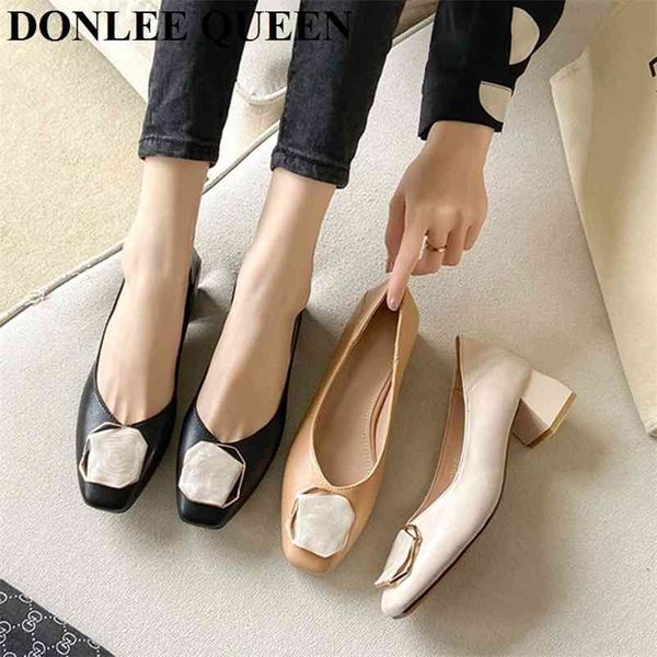 spring fashion square heels pumps shoes women low heel slip on shallow loafer female office work zapatos mujer big size 40 210610, Black
spring fashion square heels pumps shoes women low heel slip on shallow loafer female office work zapatos mujer big size 40 210610, Black