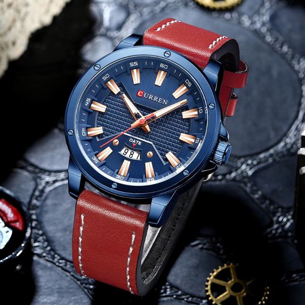 wristwatches arrivals curren watches for men fashion casual quartz wristwatch leather strap business clock male watch, Slivery;brown
wristwatches arrivals curren watches for men fashion casual quartz wristwatch leather strap business clock male watch, Slivery;brown