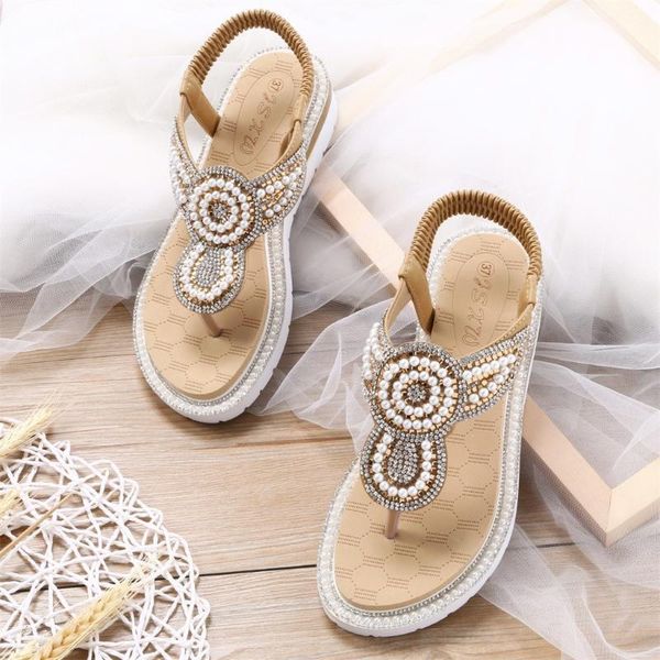 sandals flat shoes for women summer sandalen classics round toe string bead beach slip-on#g20, Black
sandals flat shoes for women summer sandalen classics round toe string bead beach slip-on#g20, Black