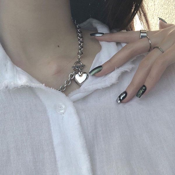 chains peach heart ot buckle necklace women metal harajuku retro western style fashion exquisite vintage love accessories unique, Silver
chains peach heart ot buckle necklace women metal harajuku retro western style fashion exquisite vintage love accessories unique, Silver
