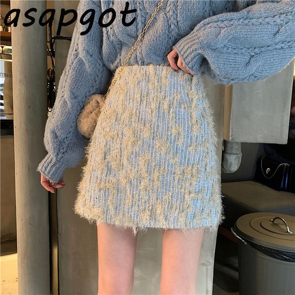 ol autumn korean chic fragrance lady slim temperament high waist plus size tassel skirts women fairy fashion mujer faldas 210429, Black
ol autumn korean chic fragrance lady slim temperament high waist plus size tassel skirts women fairy fashion mujer faldas 210429, Black