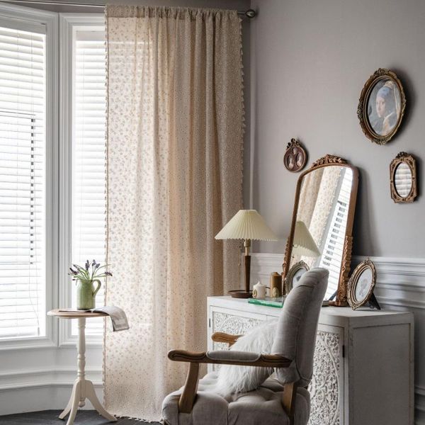 curtain & drapes 1pcs pastoral style flowers embroidery cotton linen for living room home decoration bay window
curtain & drapes 1pcs pastoral style flowers embroidery cotton linen for living room home decoration bay window