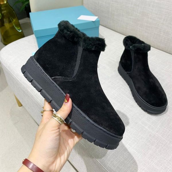 boots winter shoes women natural kid suede platform snow slip-on fur-lined designer botas de mujer size 35-41, Black
boots winter shoes women natural kid suede platform snow slip-on fur-lined designer botas de mujer size 35-41, Black