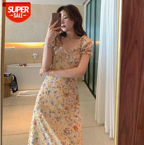 puff sleeve french first love dress hyuna style retro small floral oil painting series gentle print #a856, Black;gray
puff sleeve french first love dress hyuna style retro small floral oil painting series gentle print #a856, Black;gray