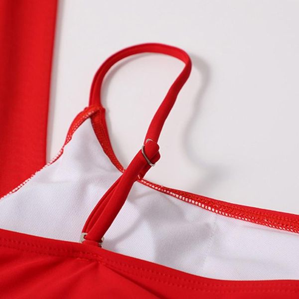 one-piece suits womens summer 3 piece bikini set solid color one shoulder tube triangle bottom swimsuit with slit mesh maxi up drop
one-piece suits womens summer 3 piece bikini set solid color one shoulder tube triangle bottom swimsuit with slit mesh maxi up drop