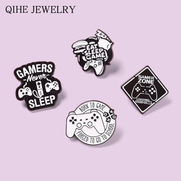 pins, brooches gamer gamepad enamel pins e-sports players cartoon backpacks clothes lapel pin badge jewelry gift for friends wholesale, Gray
pins, brooches gamer gamepad enamel pins e-sports players cartoon backpacks clothes lapel pin badge jewelry gift for friends wholesale, Gray