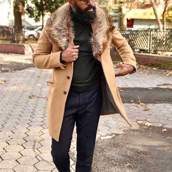 men's wool & blends man woolen coat fashion trend long sleeve cardigan single breasted windbreaker outerwear male winter casual lapel m, Black
men's wool & blends man woolen coat fashion trend long sleeve cardigan single breasted windbreaker outerwear male winter casual lapel m, Black