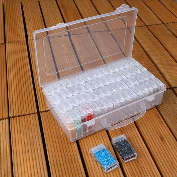 bathroom storage & organization 64 grids nails rhinestones beads diy craft box transparent suitcase case container organizer
bathroom storage & organization 64 grids nails rhinestones beads diy craft box transparent suitcase case container organizer
