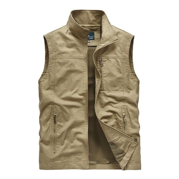 men's vests men plus size 6xl cotton vest multi-pocket loose stand collar waistcoat outdoor fashion dad wear sleeveless jacket zipper c, Black;white
men's vests men plus size 6xl cotton vest multi-pocket loose stand collar waistcoat outdoor fashion dad wear sleeveless jacket zipper c, Black;white